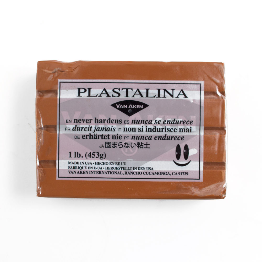 Van Aken, Plastalina, Modeling Clay, 1#, Brown